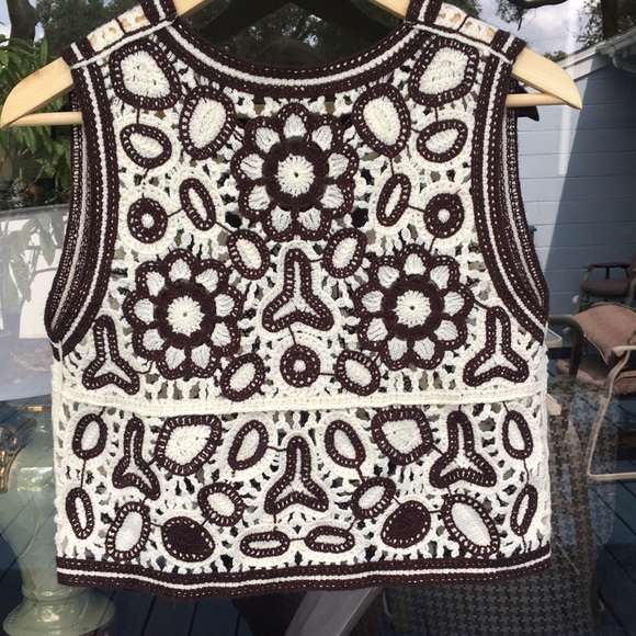Western Crochet vest - Picture 4 of 4